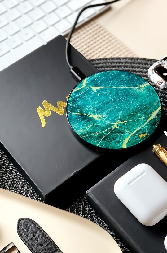 Lifestyle Marie Wolt - Ασύρματος φορτιστής 1005G τιρκουάζ