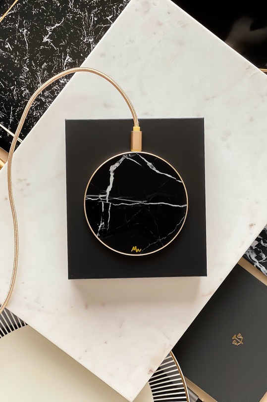 Lifestyle Marie Wolt - Ασύρματος φορτιστής 1003G μαύρο