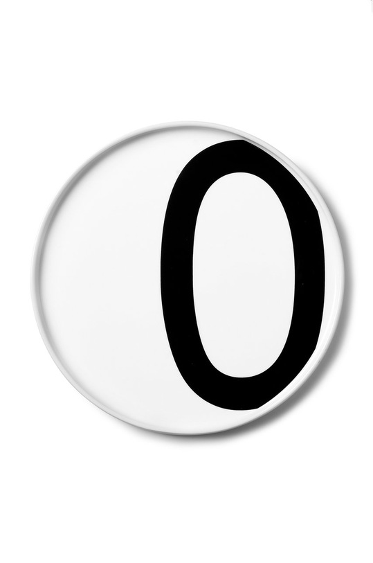 Design Letters - Πιάτο λευκό 10201500O