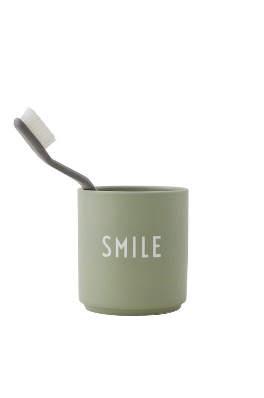 Design Letters - Ceasca 10204100SMILE verde AA00