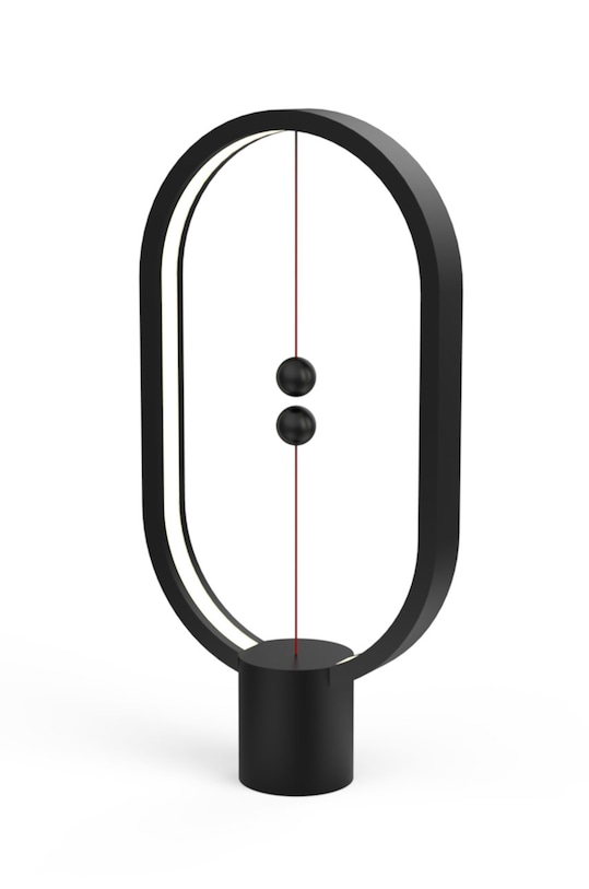 Allocacoc - Stolní lampa Heng Balance černá DH0075BK/HBLEUC