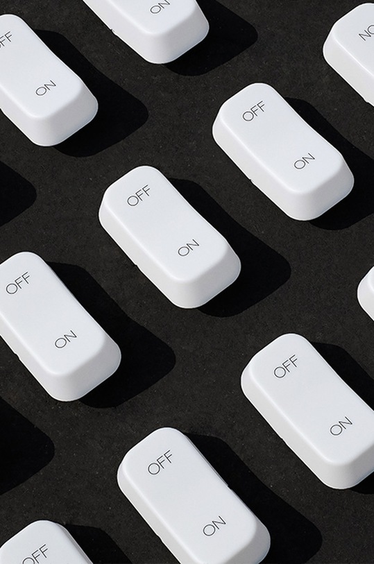 Living și dormitor Allocacoc - Lampa ON-OFF DH0069/CONOFF alb