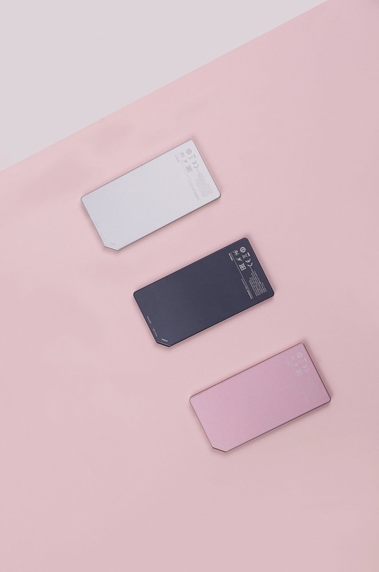 Allocacoc - Powerbank Slim Aluminum gri 10528SV/PWBK50