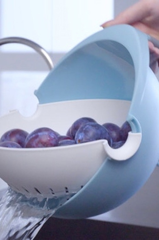Allocacoc - Багатофункціональна посудина BalanceColander DH0146BL/EQBLCO