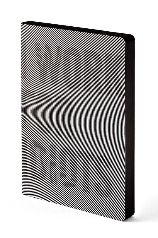 Nuuna - Bilježnica I WORK FOR IDIOTS crna 52194