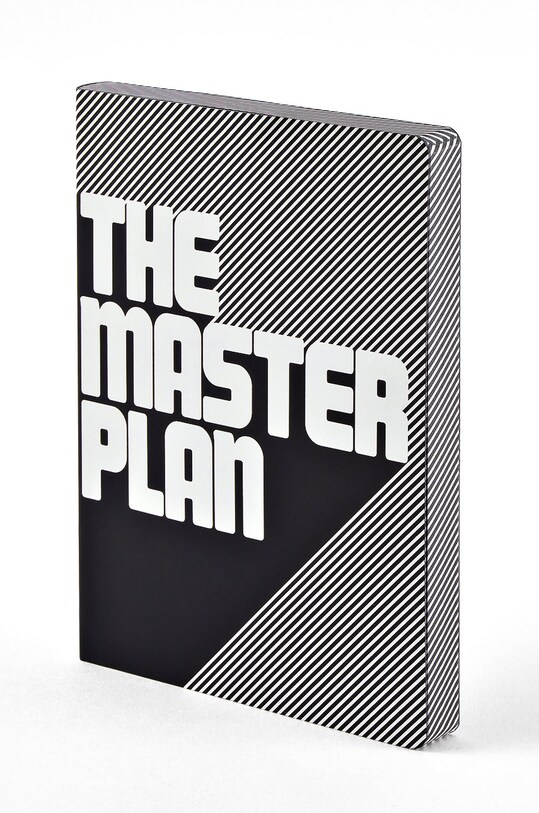Nuuna notatnik THE MASTER PLAN czarny 51968