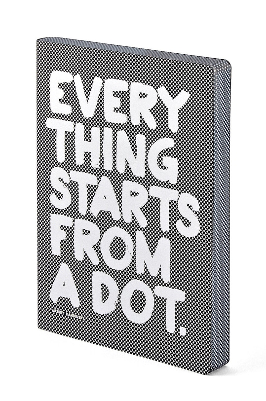 Nuuna - Σημειωματάριο EVERYTHING STARTS FROM A DOT μπλε 52156
