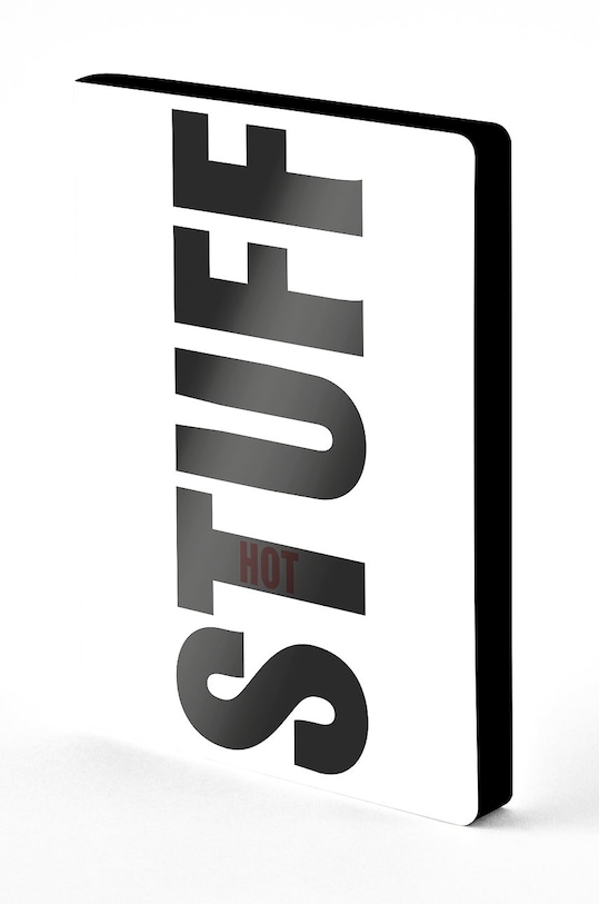 Nuuna notatnik HOT STUFF biały 55454