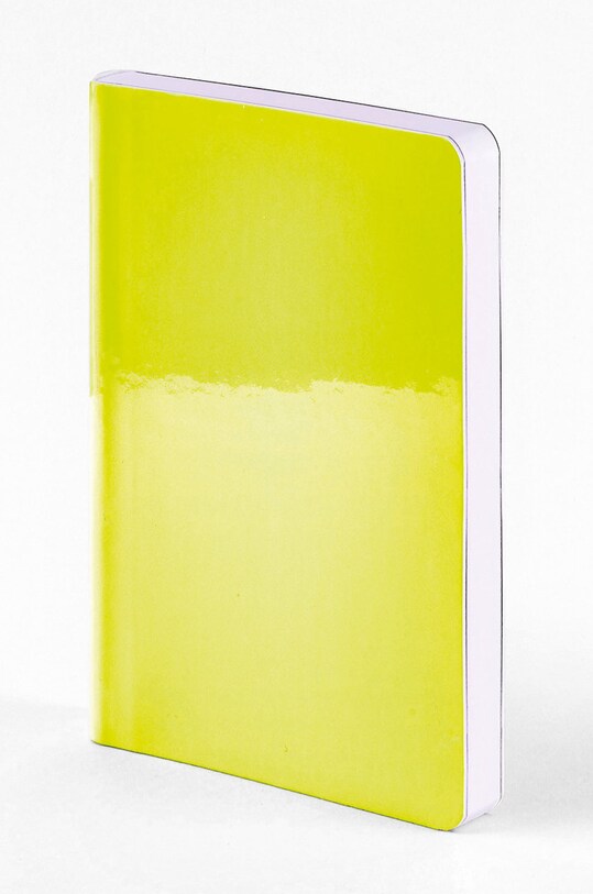 Nuuna - Zápisník NEON YELLOW čierna 50022