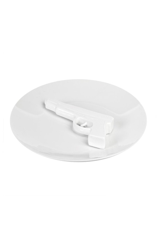 Pols Potten talerz dekoracyjny biały 230.210.037