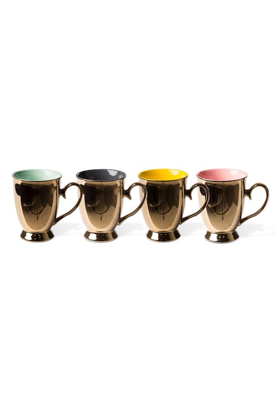 Pols Potten - Набір чашок (4-pack) жовтий 230.400.539