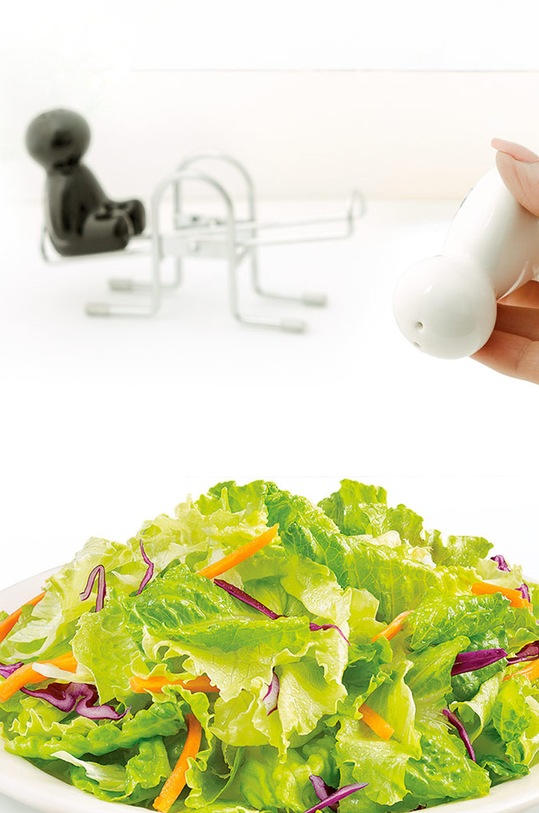 Balvi - Soľnička a korenička 26664 sivá AA00