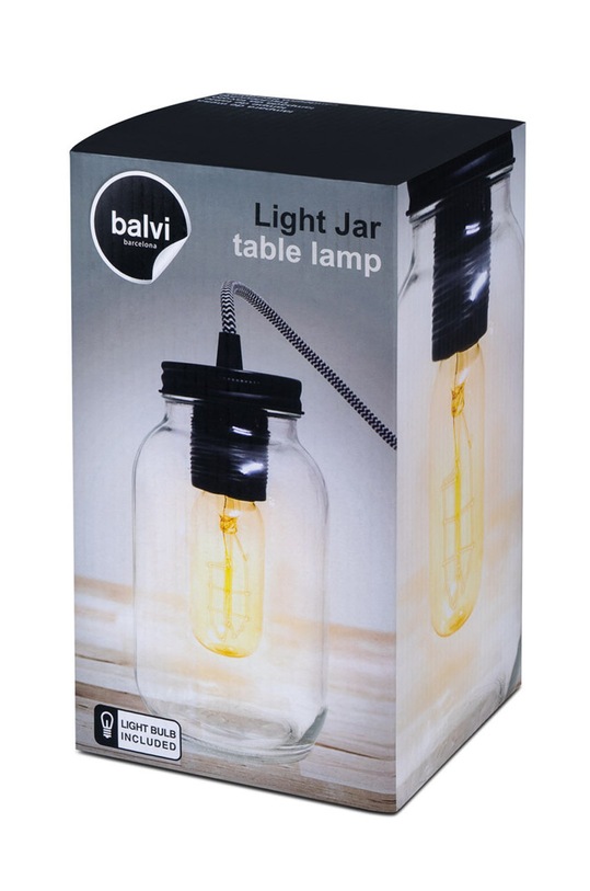 Balvi lampa stołowa czarny 26787