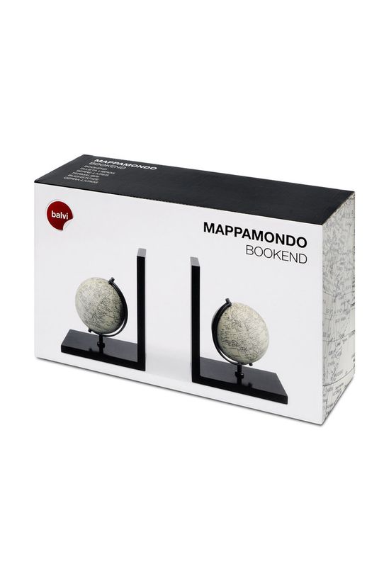 Dnevni boravak i spavaća soba Balvi - Držači za knjige (2-pack) 26890 crna