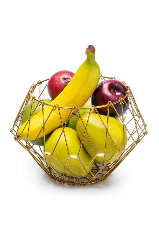 Balvi kosz na owoce żółty 27046