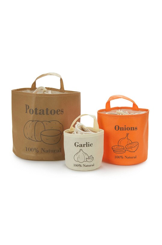 Balvi - Set vrećica za povrće (3-pack) smeđa 27504