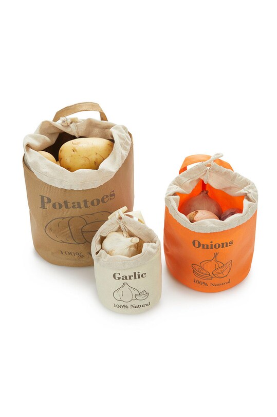 Balvi - Set vrećica za povrće (3-pack) 27504 smeđa AA00