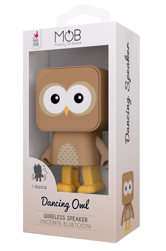 Lifestyle MOB tańczący głośnik bezprzewodowy DA.10 brązowy