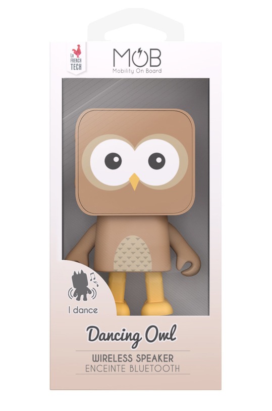 MOB tańczący głośnik bezprzewodowy brązowy DA.10