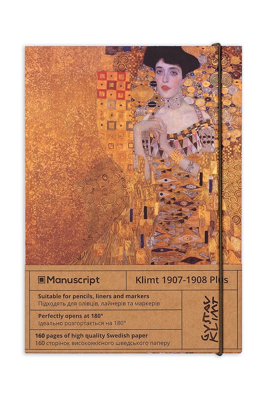 Manuscript notatnik Klimt 1907-1908 Plus kl.07.08.plus multicolor