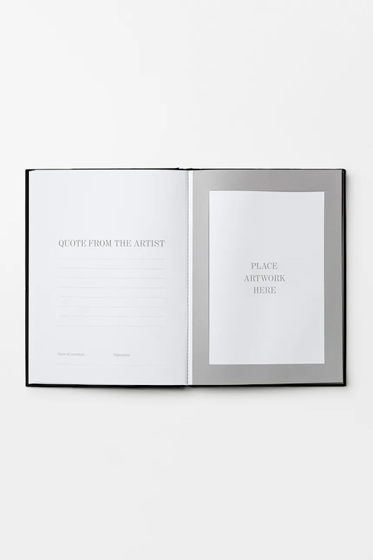 Printworks - Альбом Great Art PW00446 чорний AA00