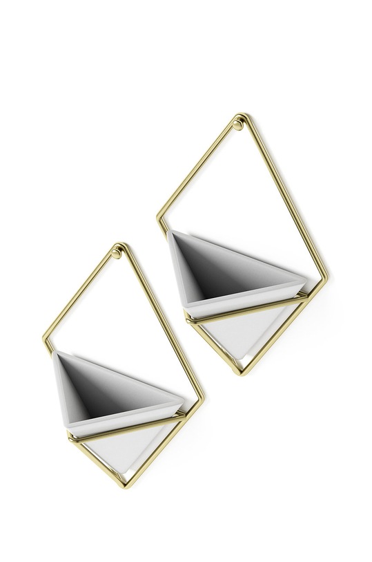 Umbra - Fali edények készlete (2 db) fehér 470753.524