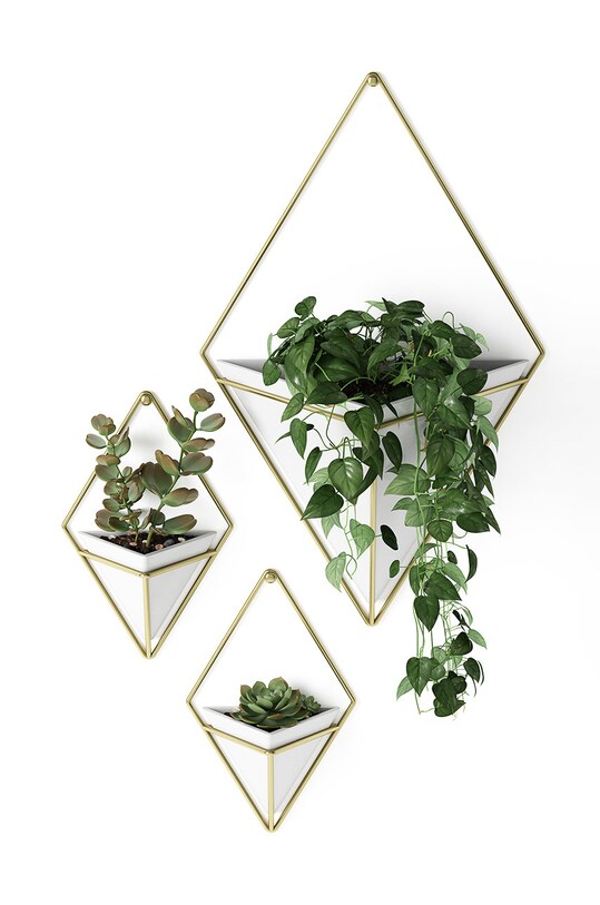 Umbra - Set ghivece de perete (2-pack) 470753.524 alb