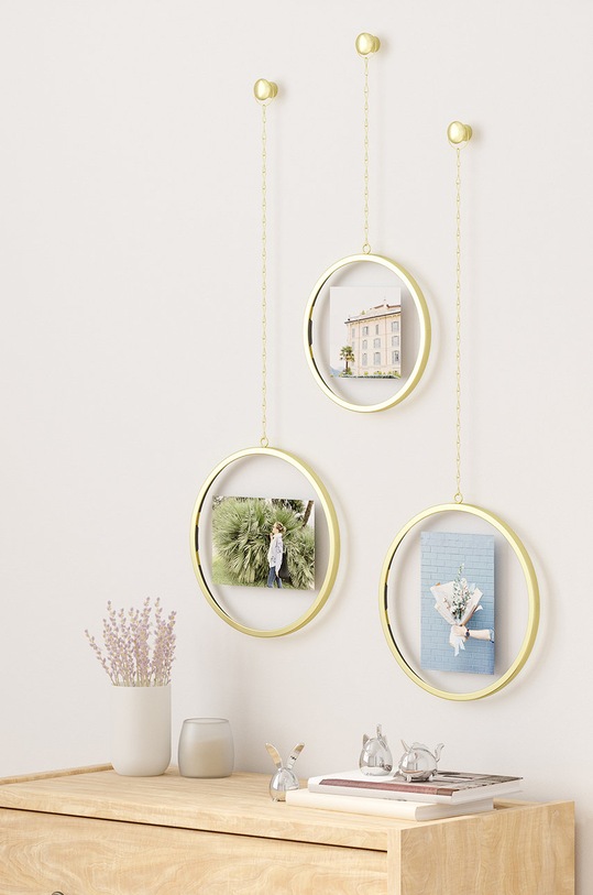 Lifestyle Umbra - Set rame foto decorative (3-pack) 1013425.221 maro