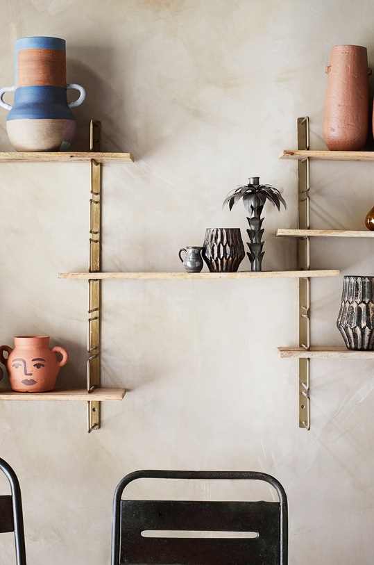 Salotto e camera Madam Stoltz candeliere decorativo 27350 marrone