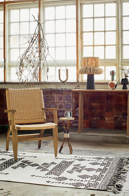 Salon i sypialnia Madam Stoltz wazon dekoracyjny MSD20S.39BR brązowy