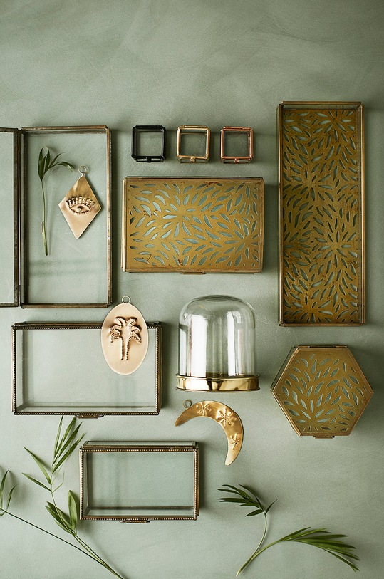 Salon i sypialnia Madam Stoltz szkatułka PCH20101B brązowy