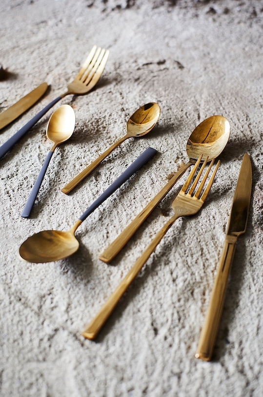 Madam Stoltz - Set de tacamuri (4-pack) ADZ008 galben AA00