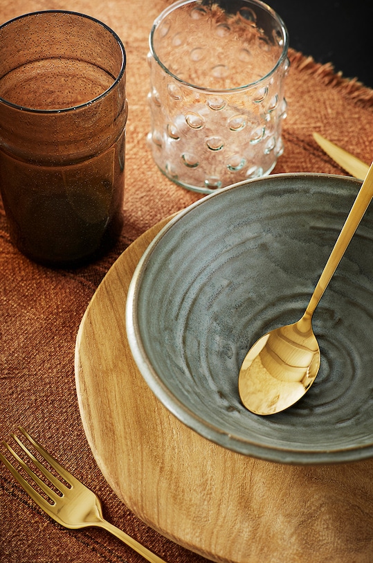 Madam Stoltz - Set de tacamuri (4-pack) ADZ008 galben