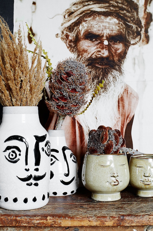 Madam Stoltz wazon dekoracyjny biały E548.L19