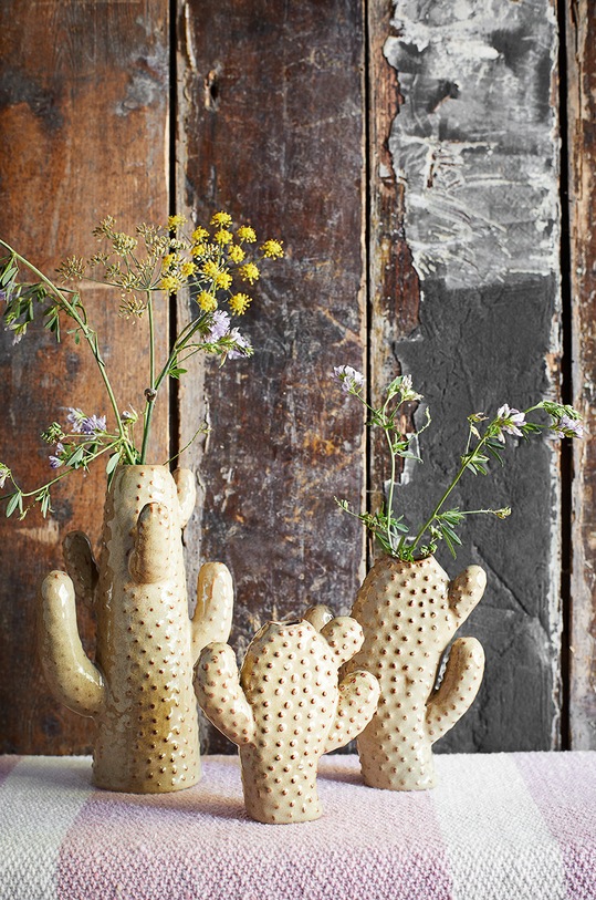 Madam Stoltz - Декоративная ваза HY12812.21B коричневый AA00