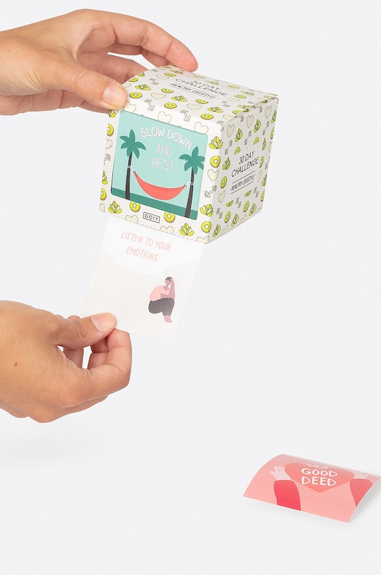 Lifestyle DOIY - Kártya szett 30 Day Challenge Healthy Life DYCHALHEE többszínű