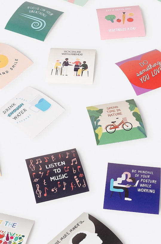 DOIY - Kártya szett 30 Day Challenge Healthy Life többszínű DYCHALHEE