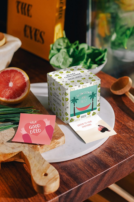 DOIY - Kártya szett 30 Day Challenge Healthy Life DYCHALHEE többszínű