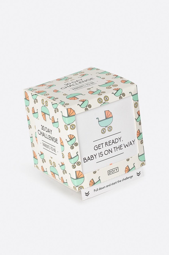 DOIY zestaw karteczek 30 Day Challenge Parents-To-Be DYCHALPTBE multicolor AA00