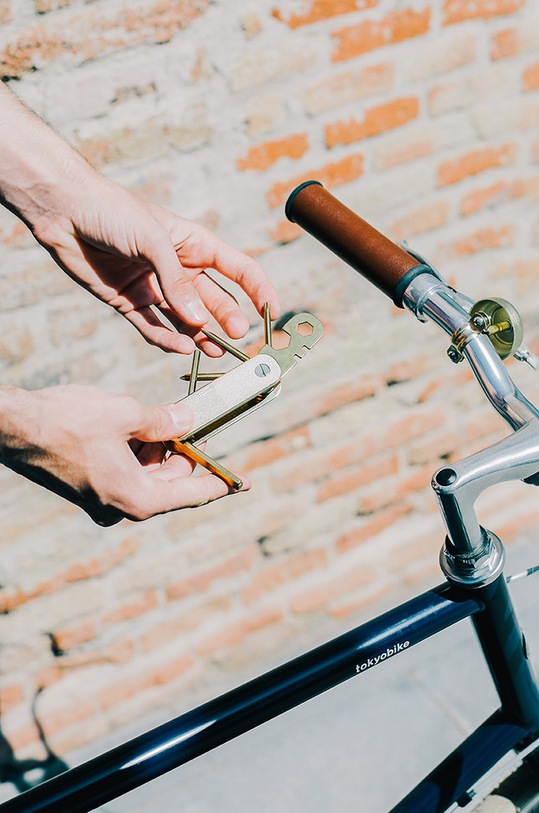 DOIY Multitool rowerowy żółty DYHONBIMU