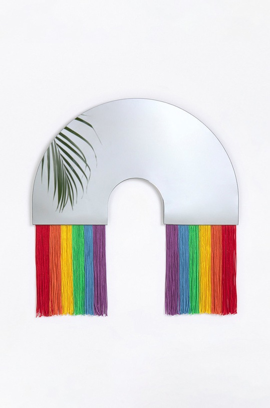 DOIY - Oglinda de perete DYRAINBMW multicolor AA00