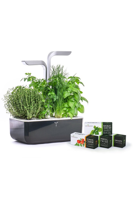 Veritable autonomiczny ogródek domowy Smart VPOT.SSBAS.PL.27 czarny AA00