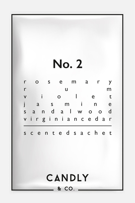 Candly - Mirisna vrećica No.2 Rum/Ružmarin bijela No2SS