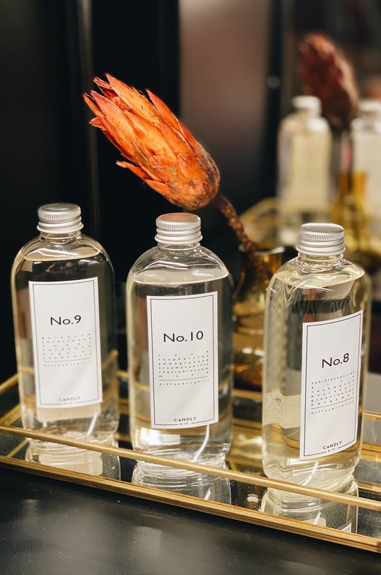 Home SPA Candly - Parfém k difuzéru No. 5 Bergamot/Neroli No5REF priesvitná