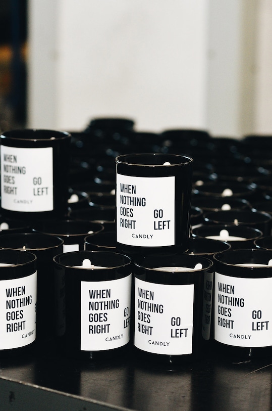 Candly - Mirisna svijeća od sojinog voska Thank You No6TY