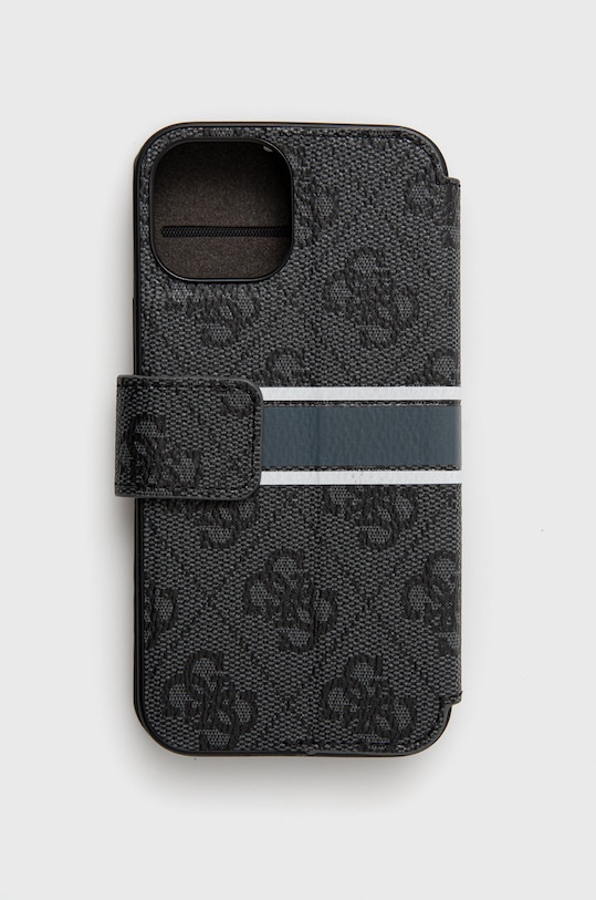 Akcesoria Guess Etui na telefon iPhone 13 Mini GUBKP13S4GDGR szary