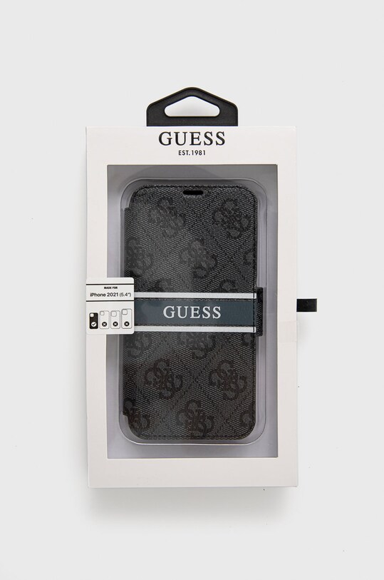 Чехол на телефон Guess серый GUBKP13S4GDGR