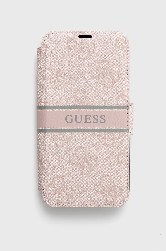 Чехол на телефон Guess для телефона розовый GUBKP13S4GDPI