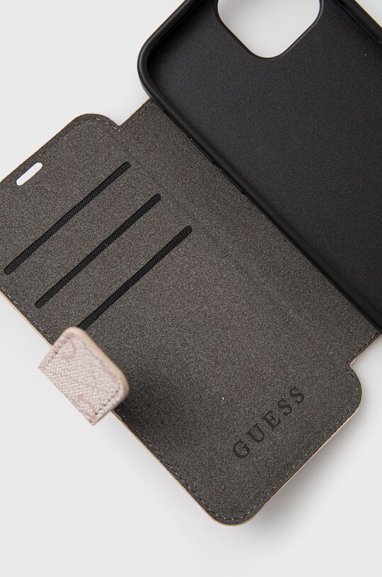 Чехол на телефон Guess GUBKP13S4GDPI розовый AA00