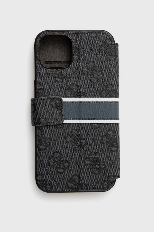 Akcesoria Guess Etui na telefon iPhone 13 GUBKP13M4GDGR szary